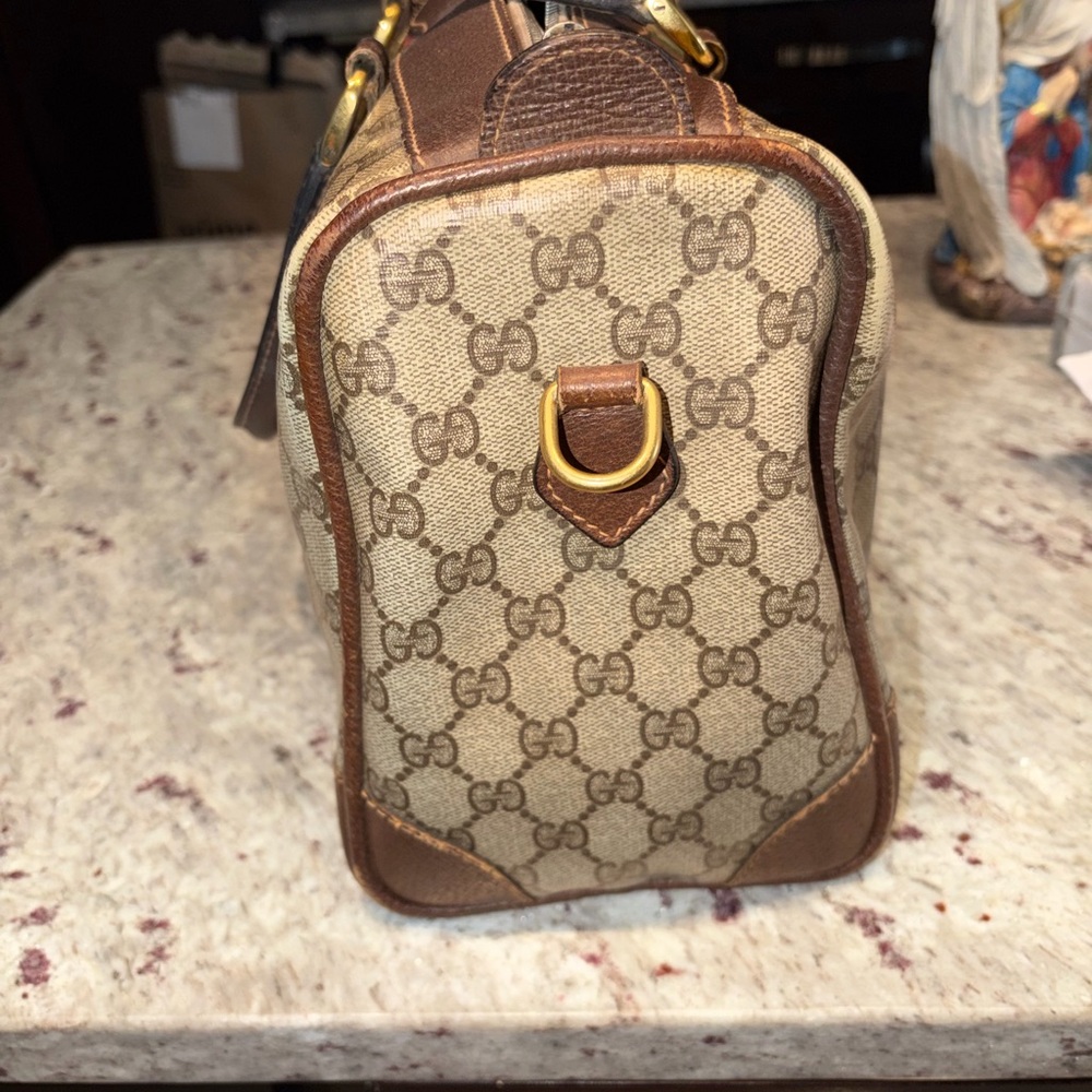 PRICE DROP!!! GUCCI GG Monogram Boston Bag (Vintage) - Picture 12 of 13
